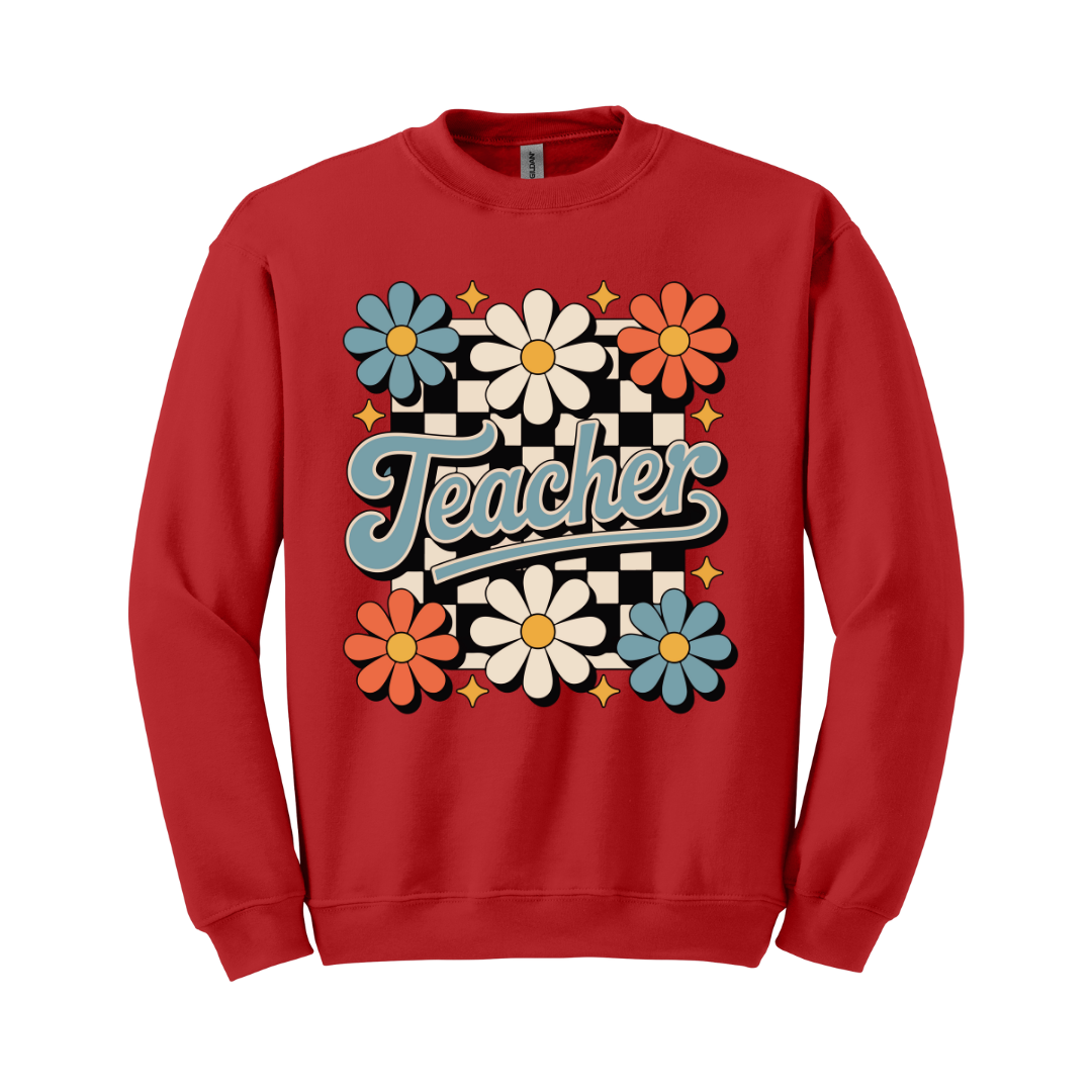 Sudadera Teacher Flores
