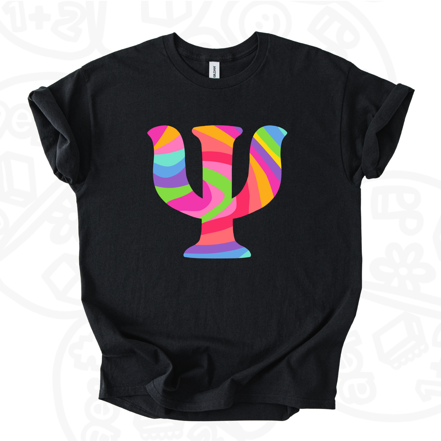 Camiseta Psique Colorida