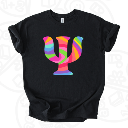 Camiseta Psique Colorida
