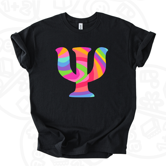 Camiseta Psique Colorida