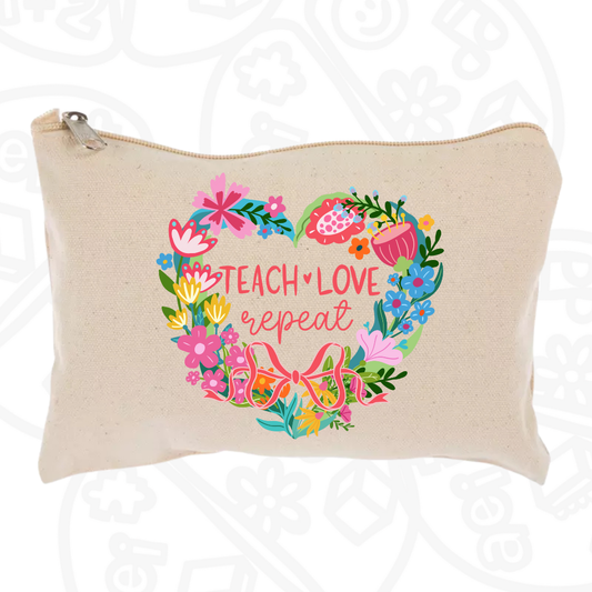 Lapicera Natural Teach Love Repeat Flowers