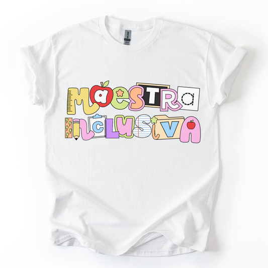 Camiseta Maestra Inclusiva