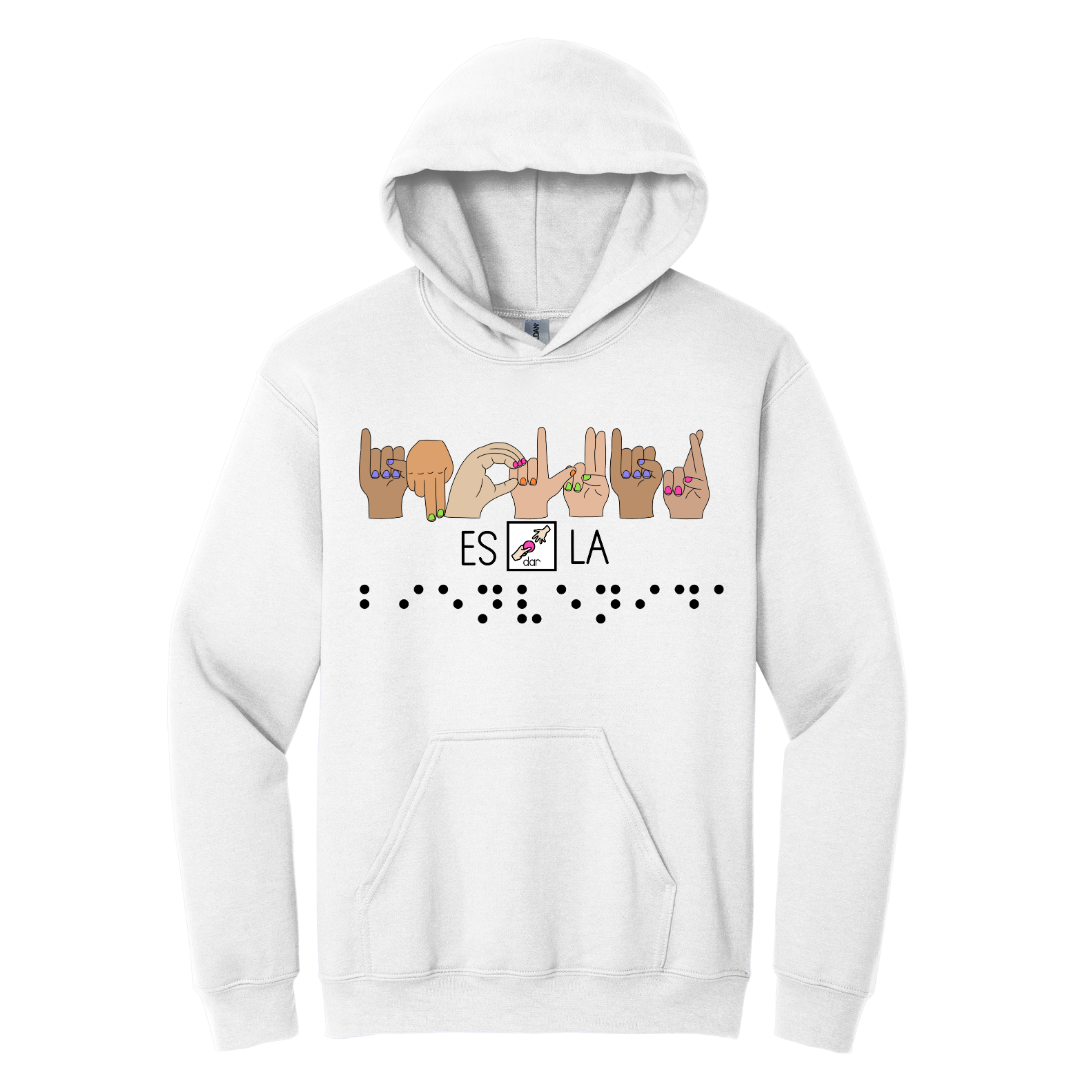 Hoodie Incluir es dar la bienvenida