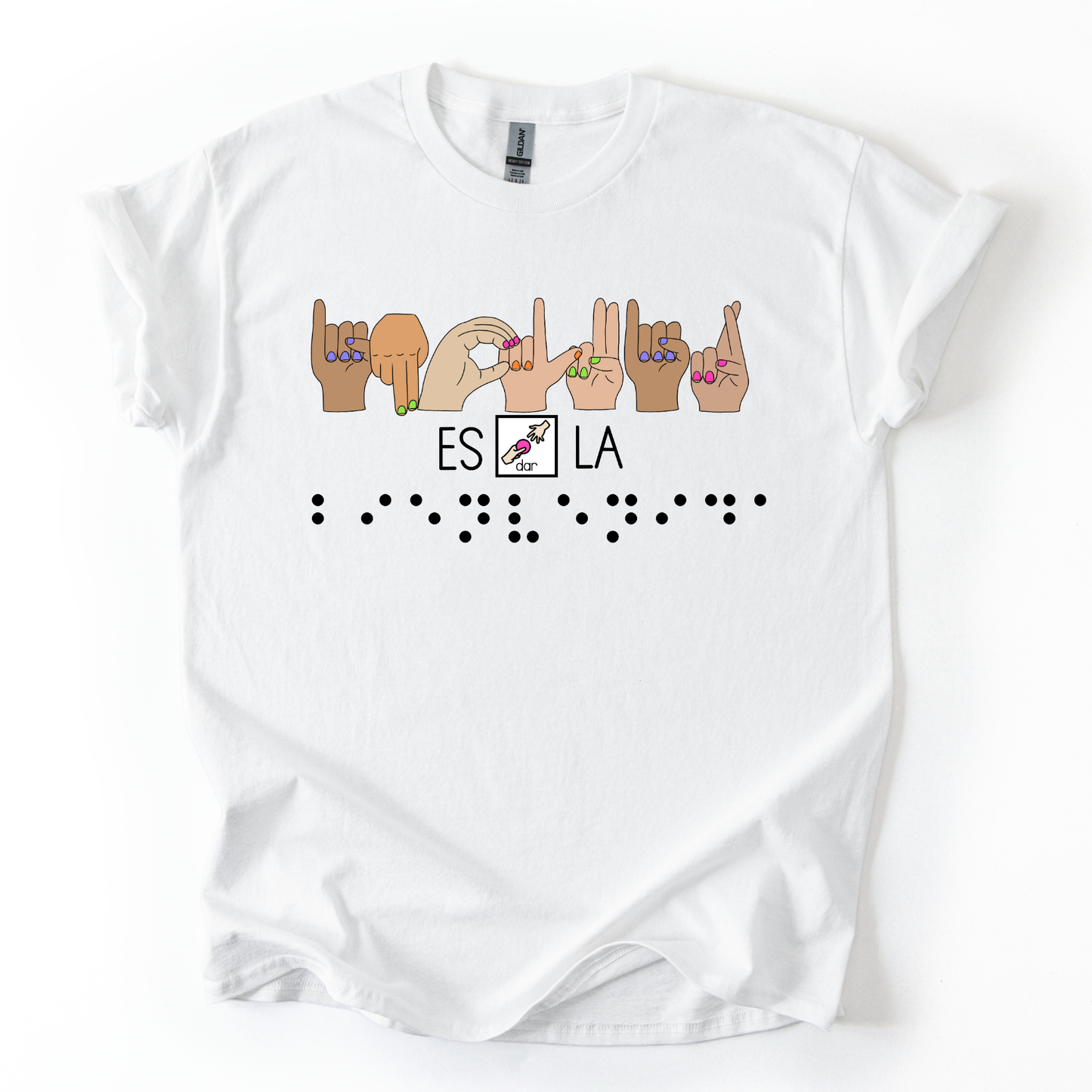 Camiseta Incluir es dar la bienvenida