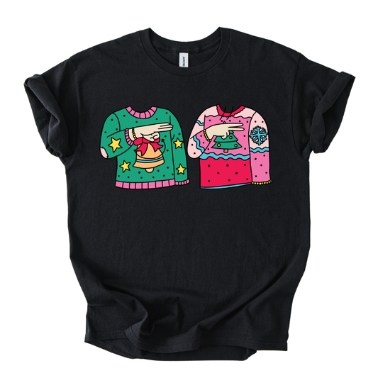 Camiseta Feliz Navidad Señas LSM