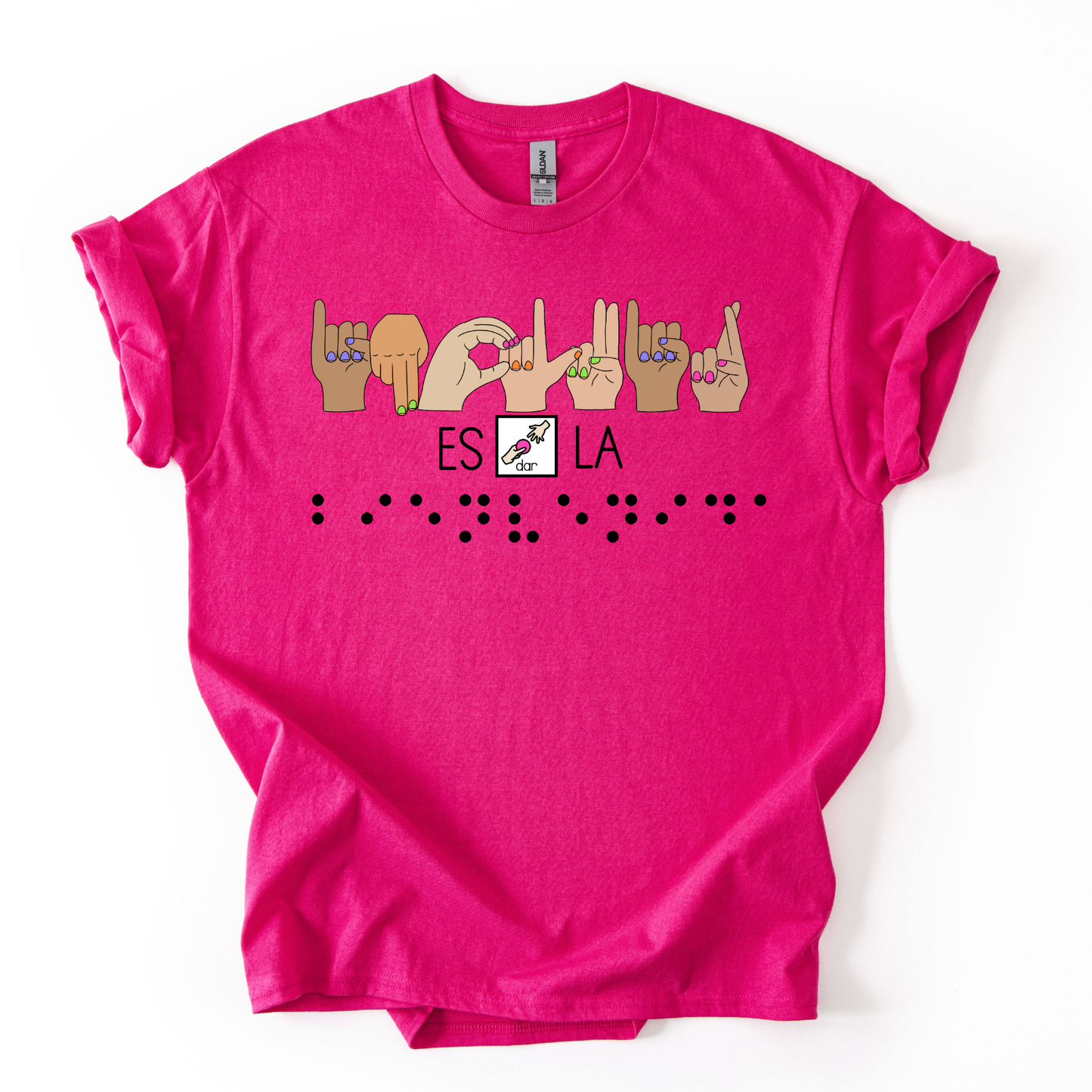 Camiseta Incluir es dar la bienvenida