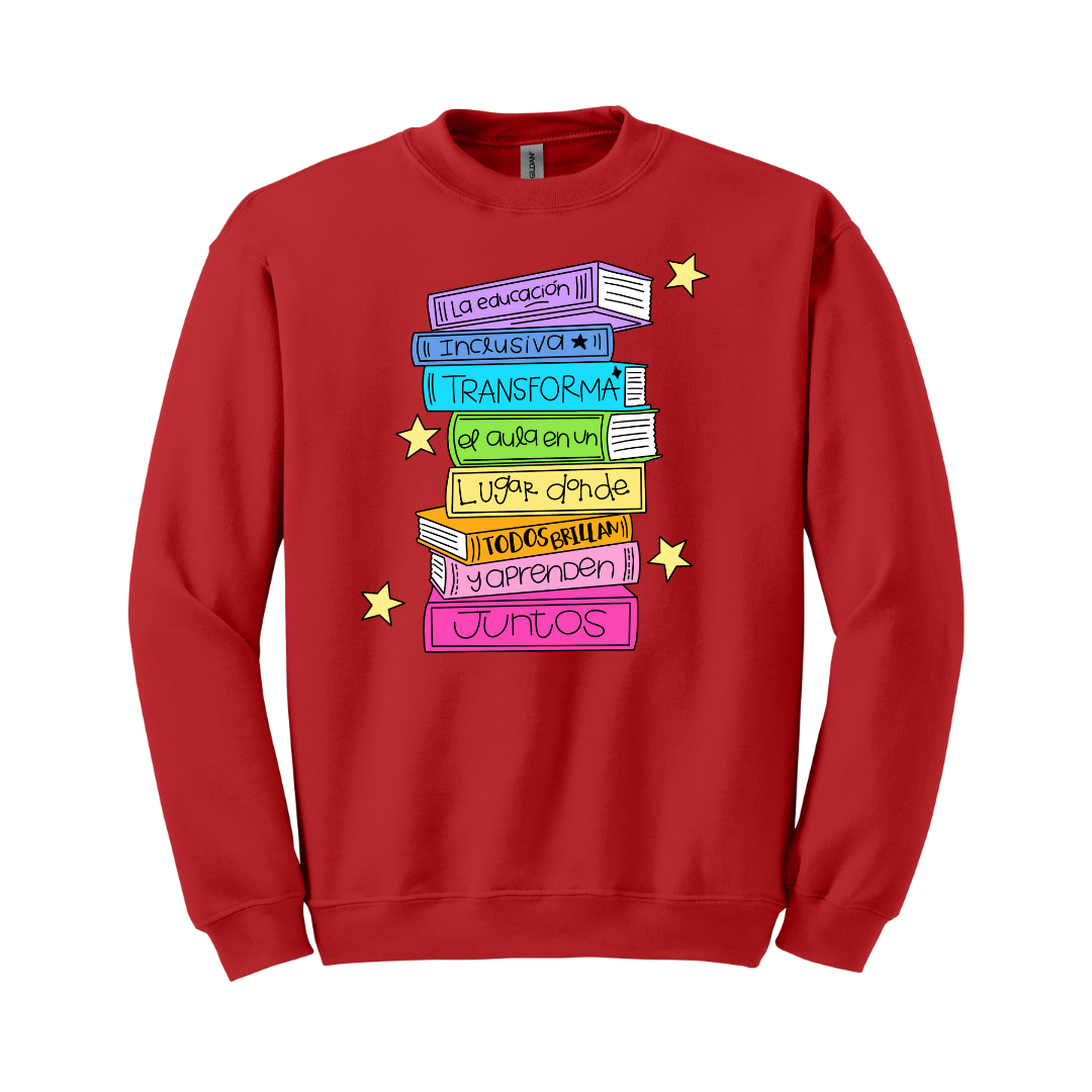 Sudadera Libros
