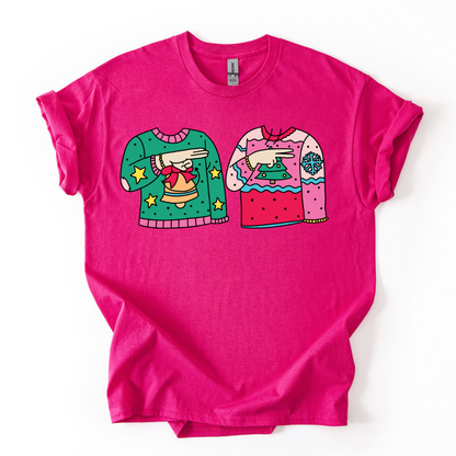 Camiseta Feliz Navidad Señas LSM