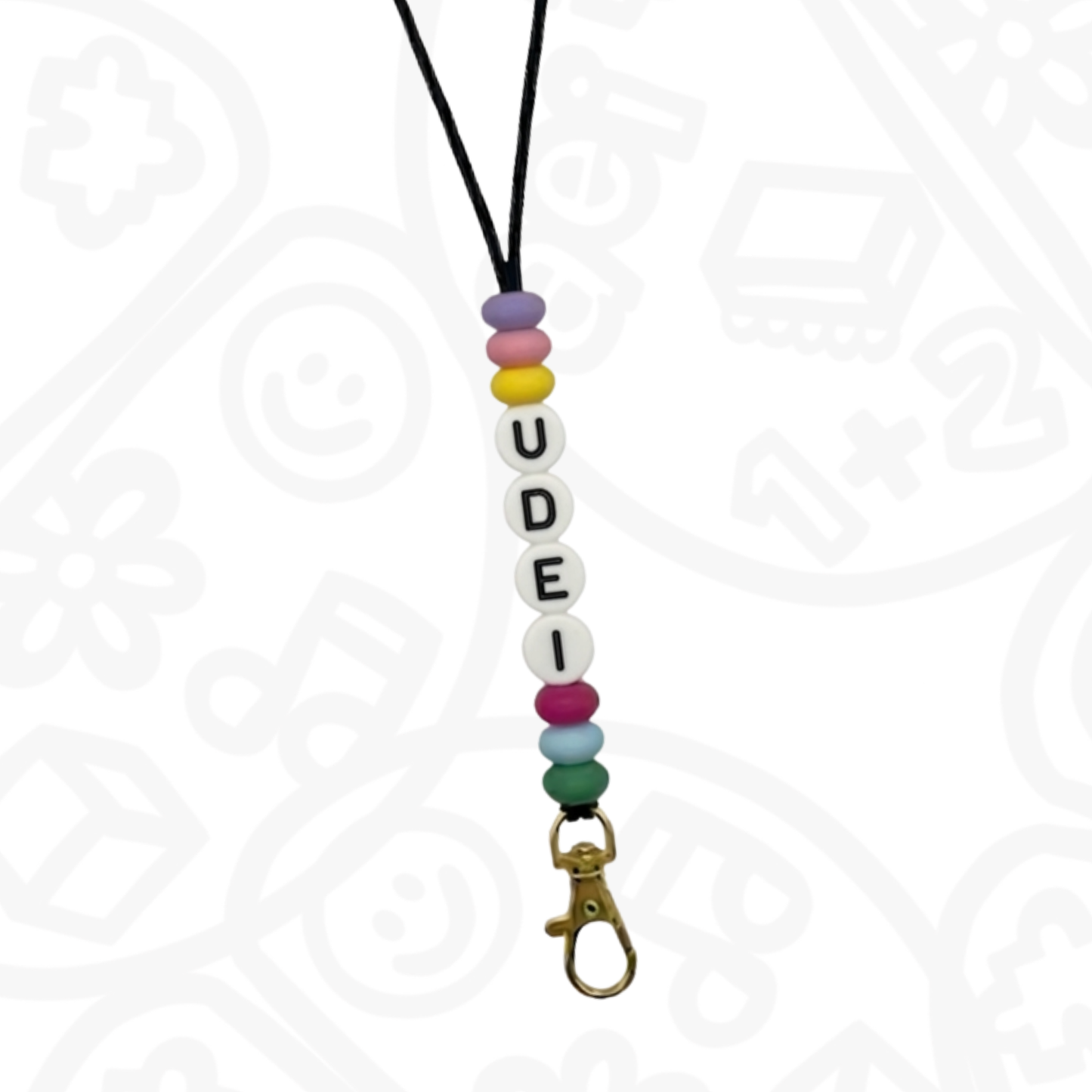 Lanyard Letter Beads