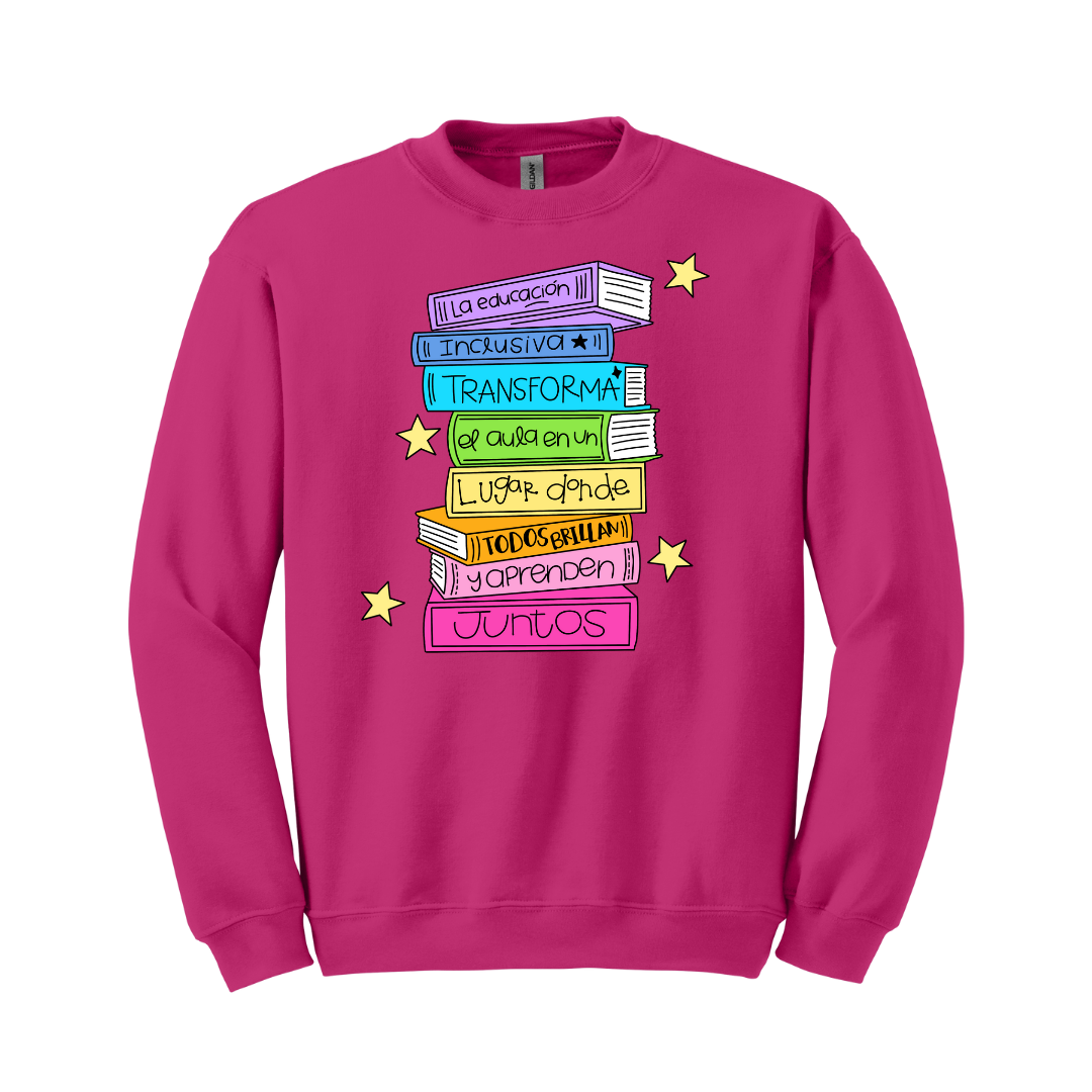 Sudadera Libros