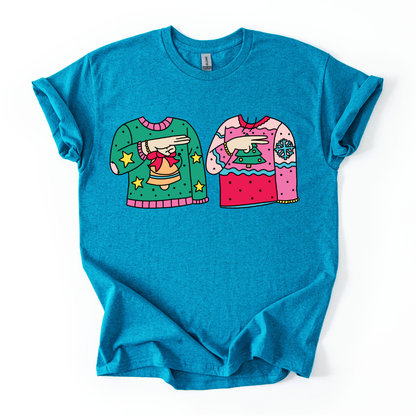 Camiseta Feliz Navidad Señas LSM