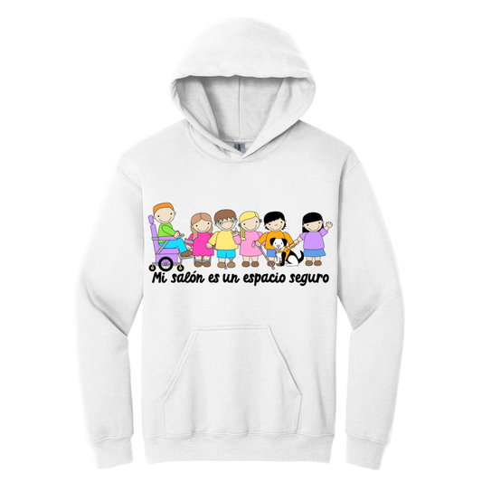 Hoodie Mi salón es un espacio seguro