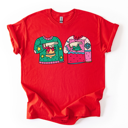 Camiseta Feliz Navidad Señas LSM