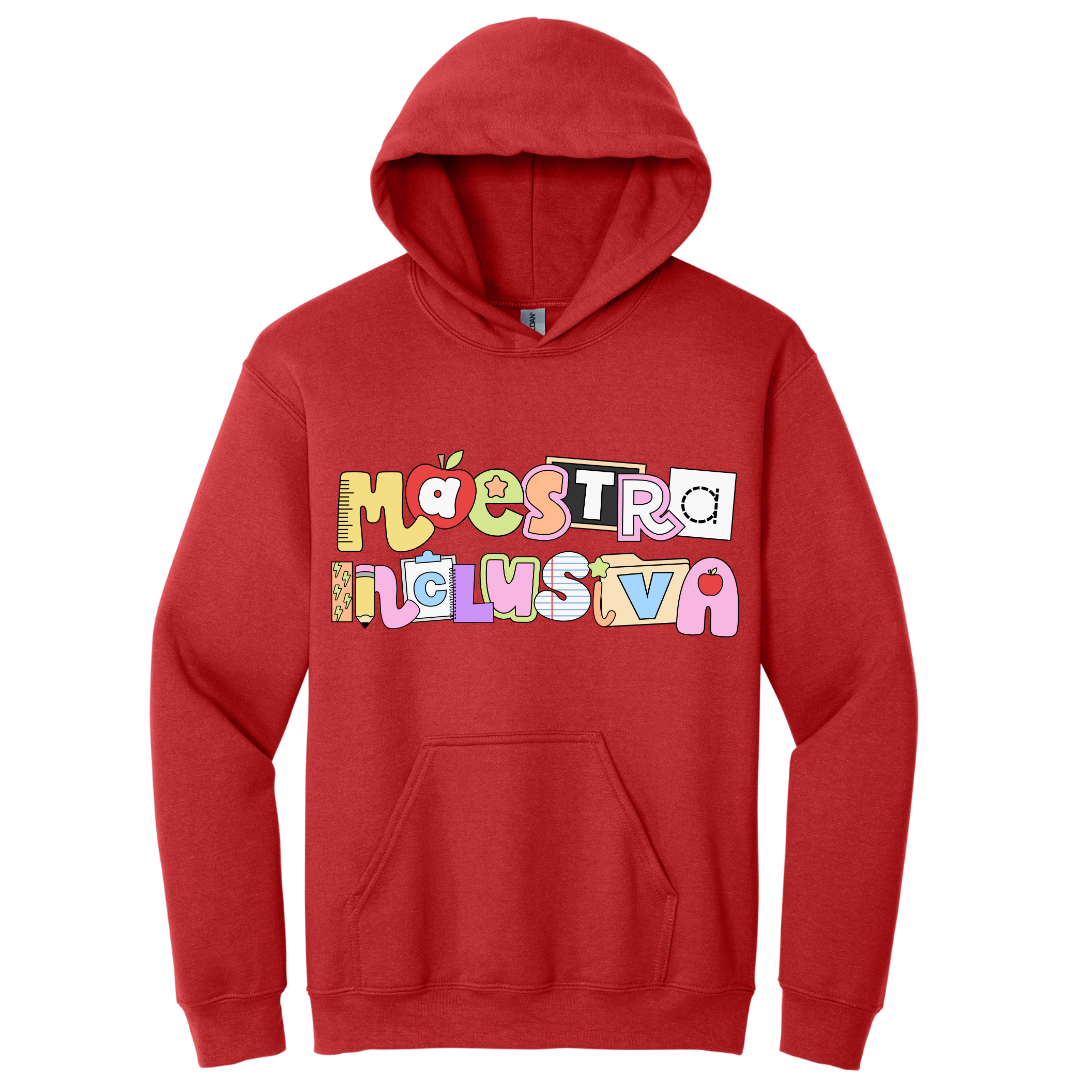 Hoodie Maestra Inclusiva