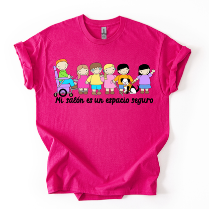 Camiseta Mi salón es un espacio seguro