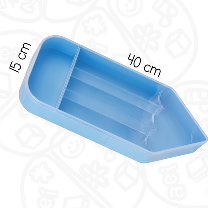 Contenedor de almacenamiento en forma de lápiz