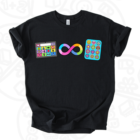Camiseta AAC Infinito Stickers