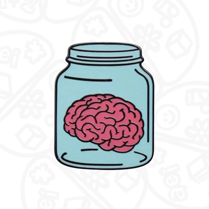 Pin Cerebro en Frasco