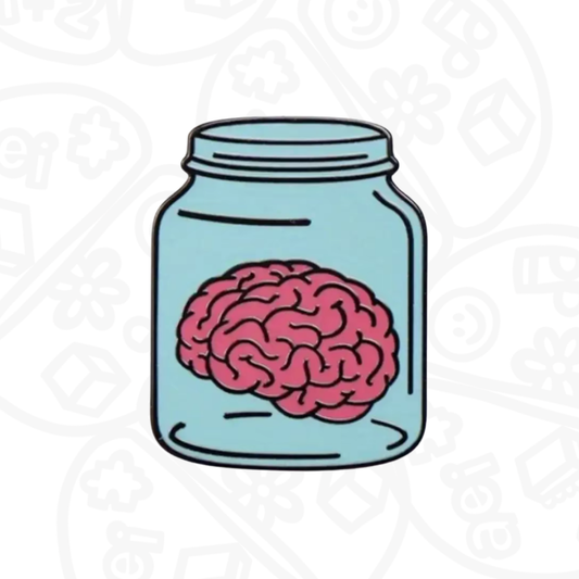 Pin Cerebro en Frasco