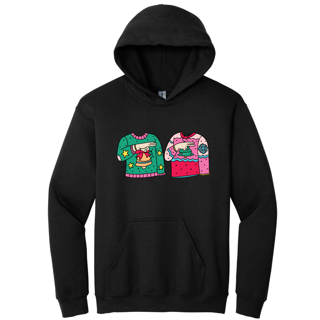 Hoodie Feliz Navidad Señas LSM