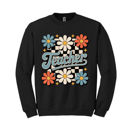 Sudadera Teacher Flores