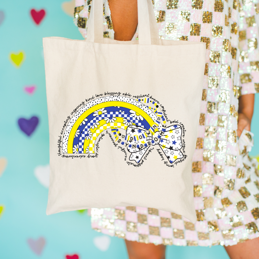 Tote bag - Sindrome de down Moño