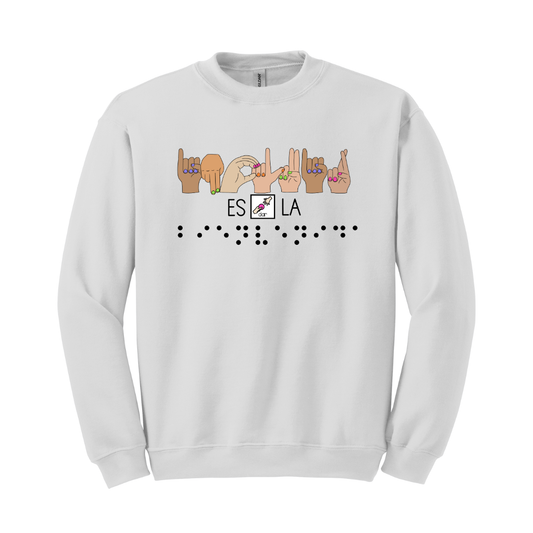 Sudadera Incluir es dar la bienvenida