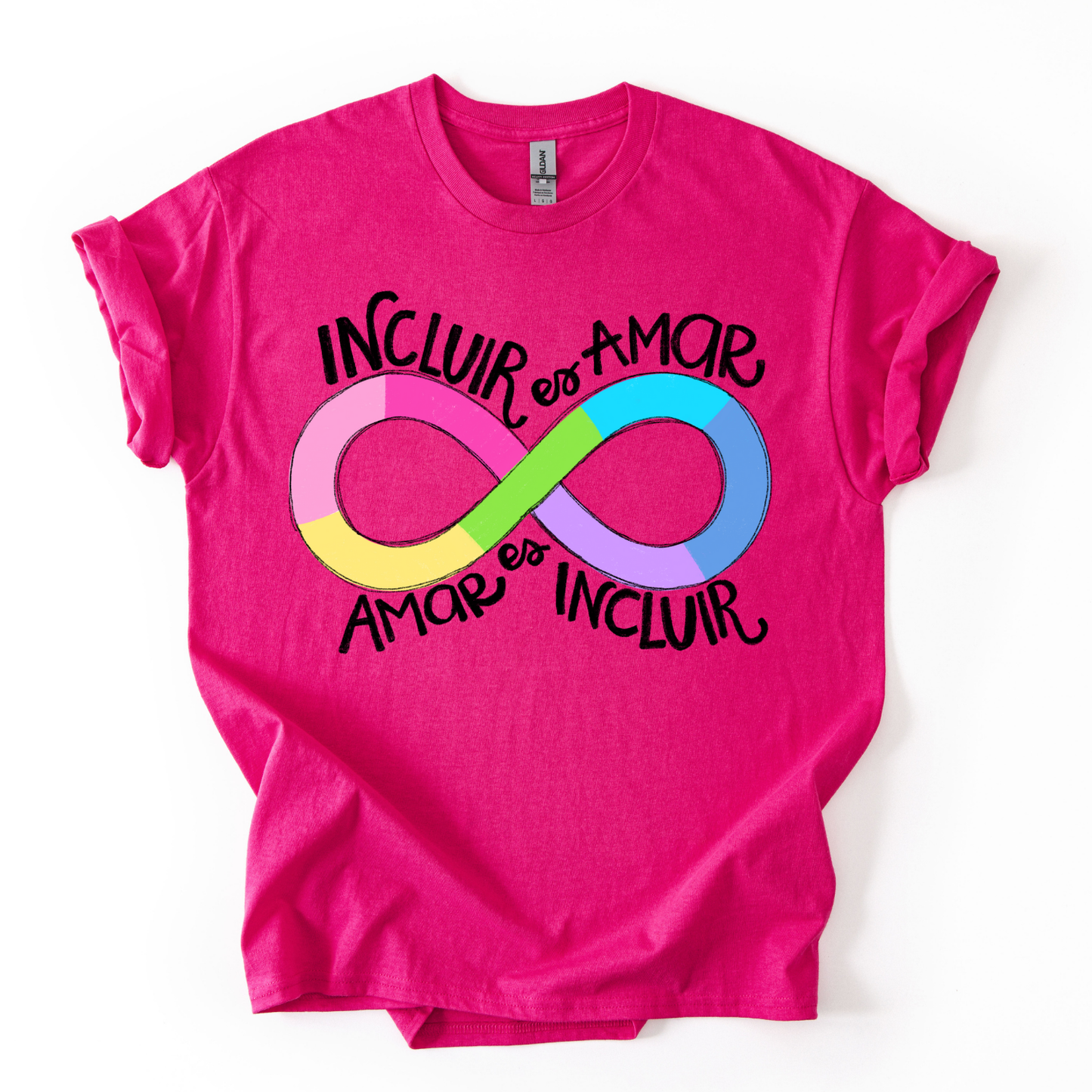 Camiseta Incluir es amar, amar es incluir
