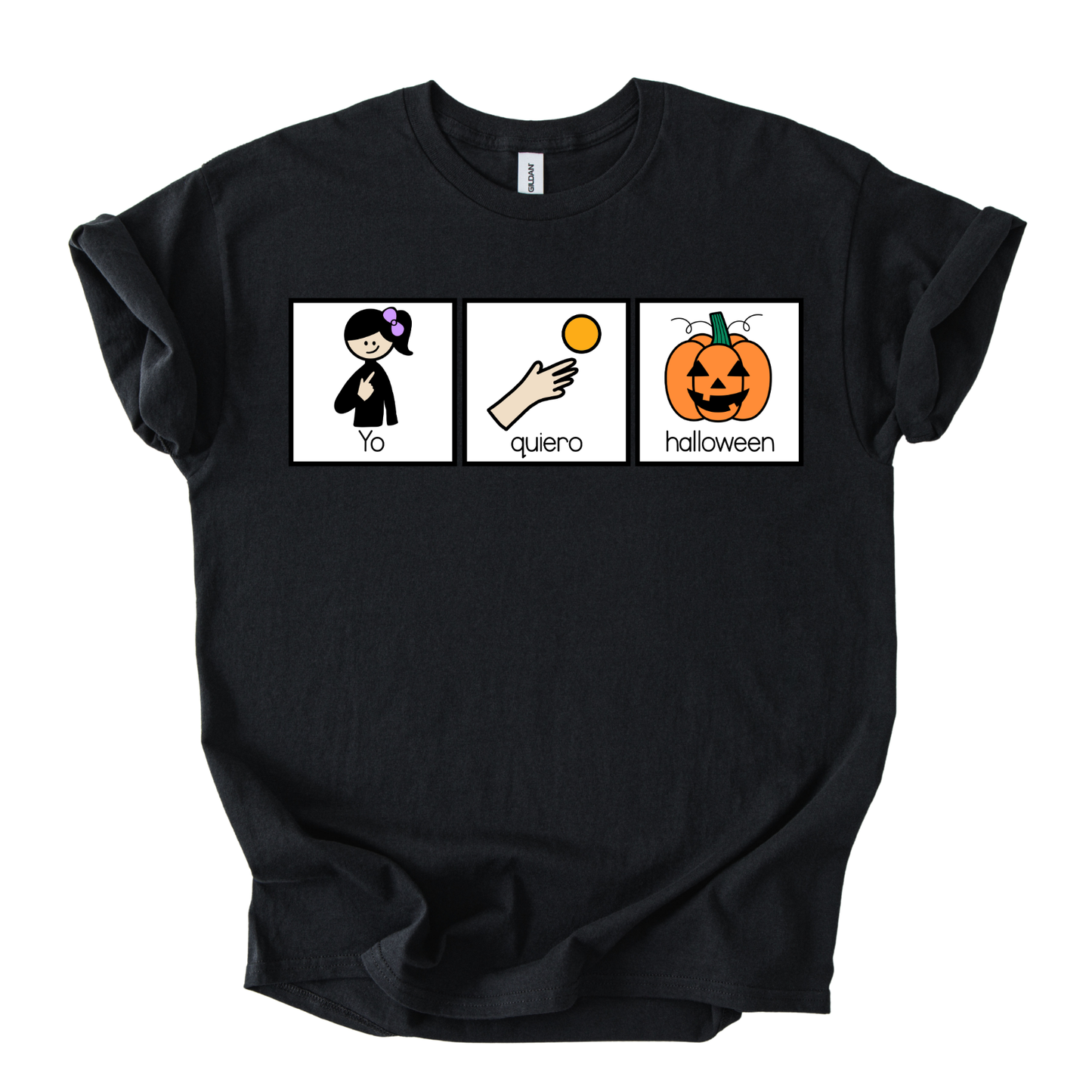 Camiseta Yo quiero Halloween