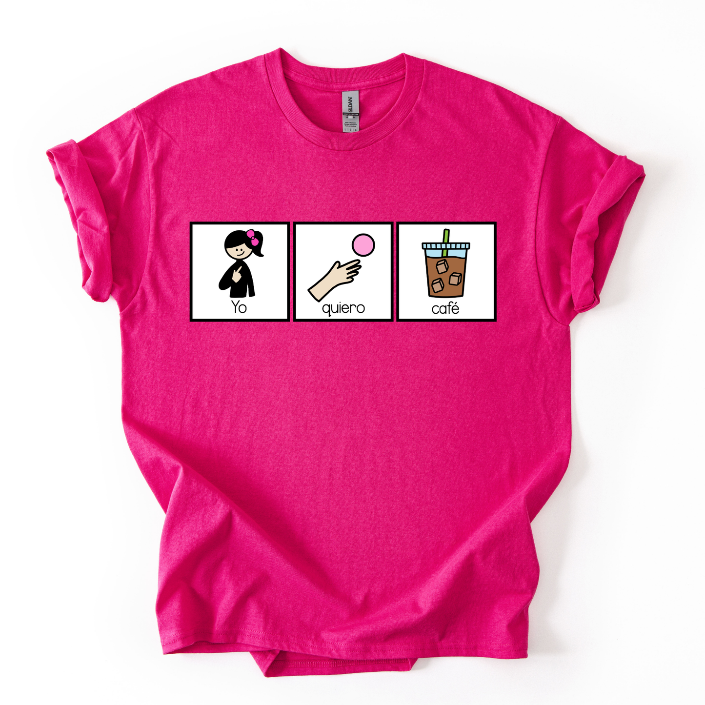 Camiseta Yo quiero café