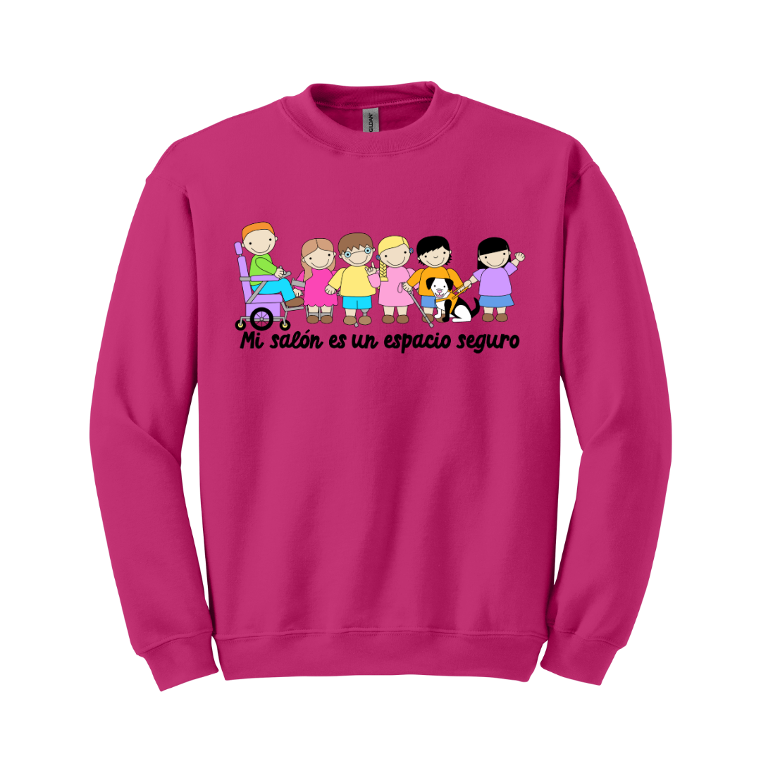 Sudadera Mi salón es un espacio seguro