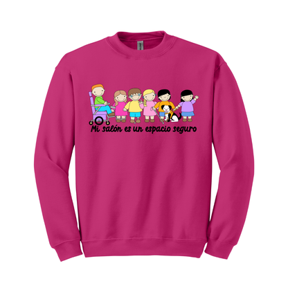Sudadera Mi salón es un espacio seguro