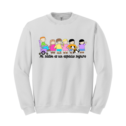 Sudadera Mi salón es un espacio seguro