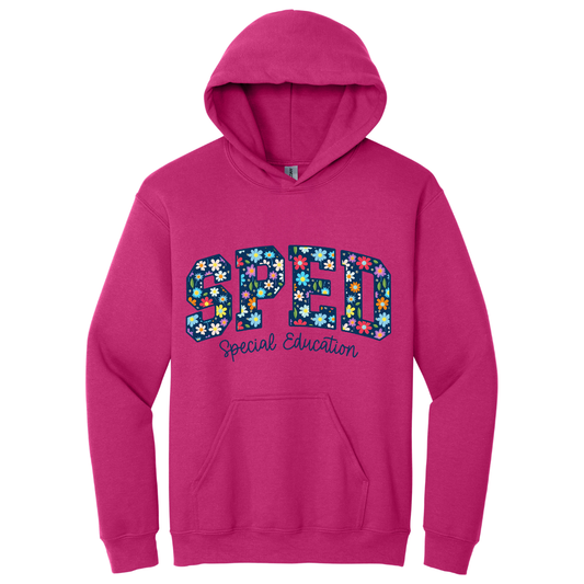 Hoodie SPED azul