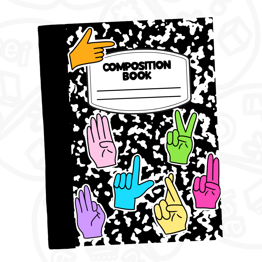 Cuaderno Composition LSM Colores