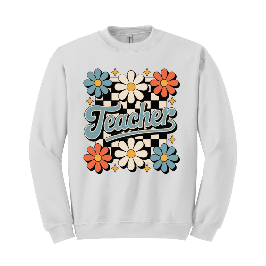 Sudadera Teacher Flores