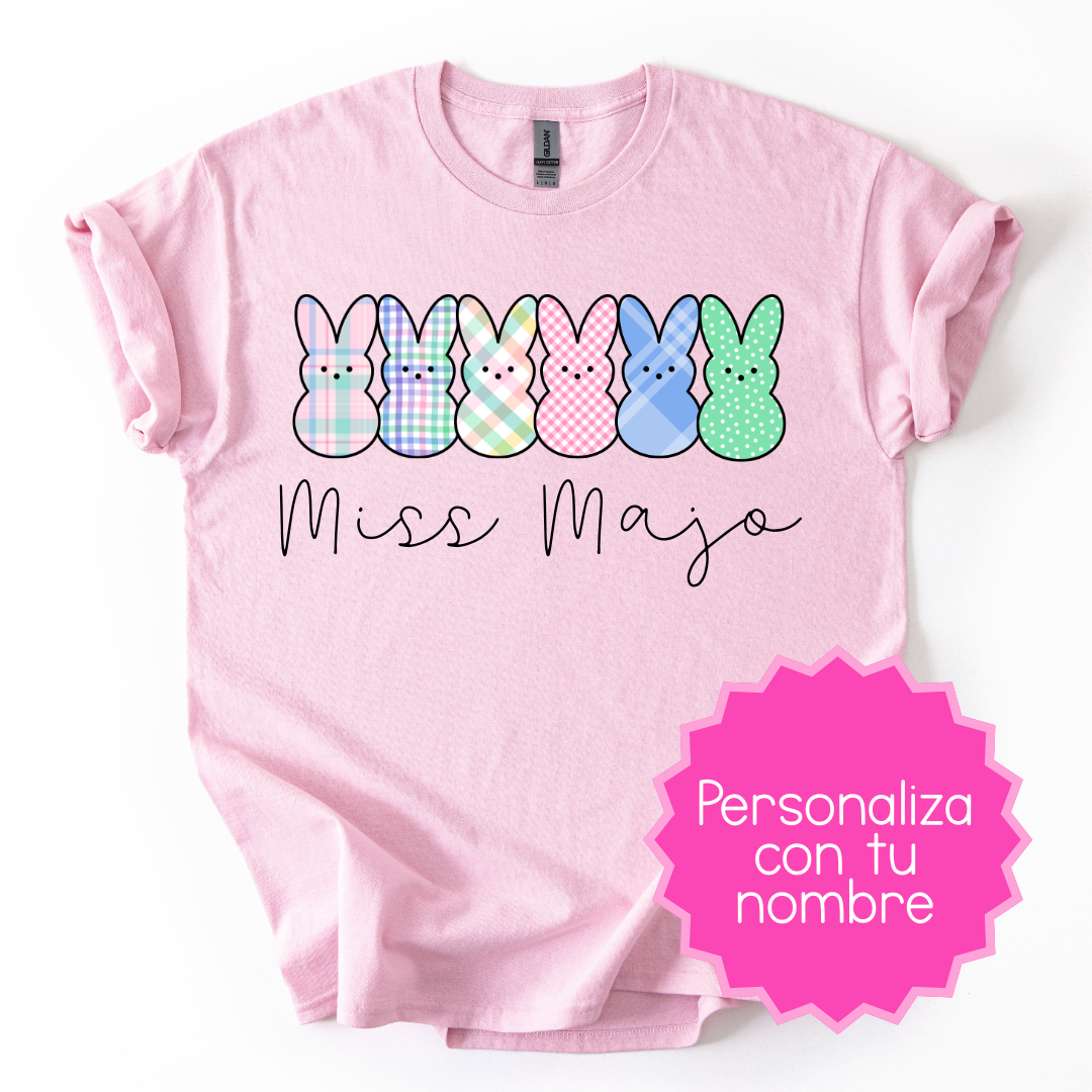 Camiseta Marshmallows Pastel