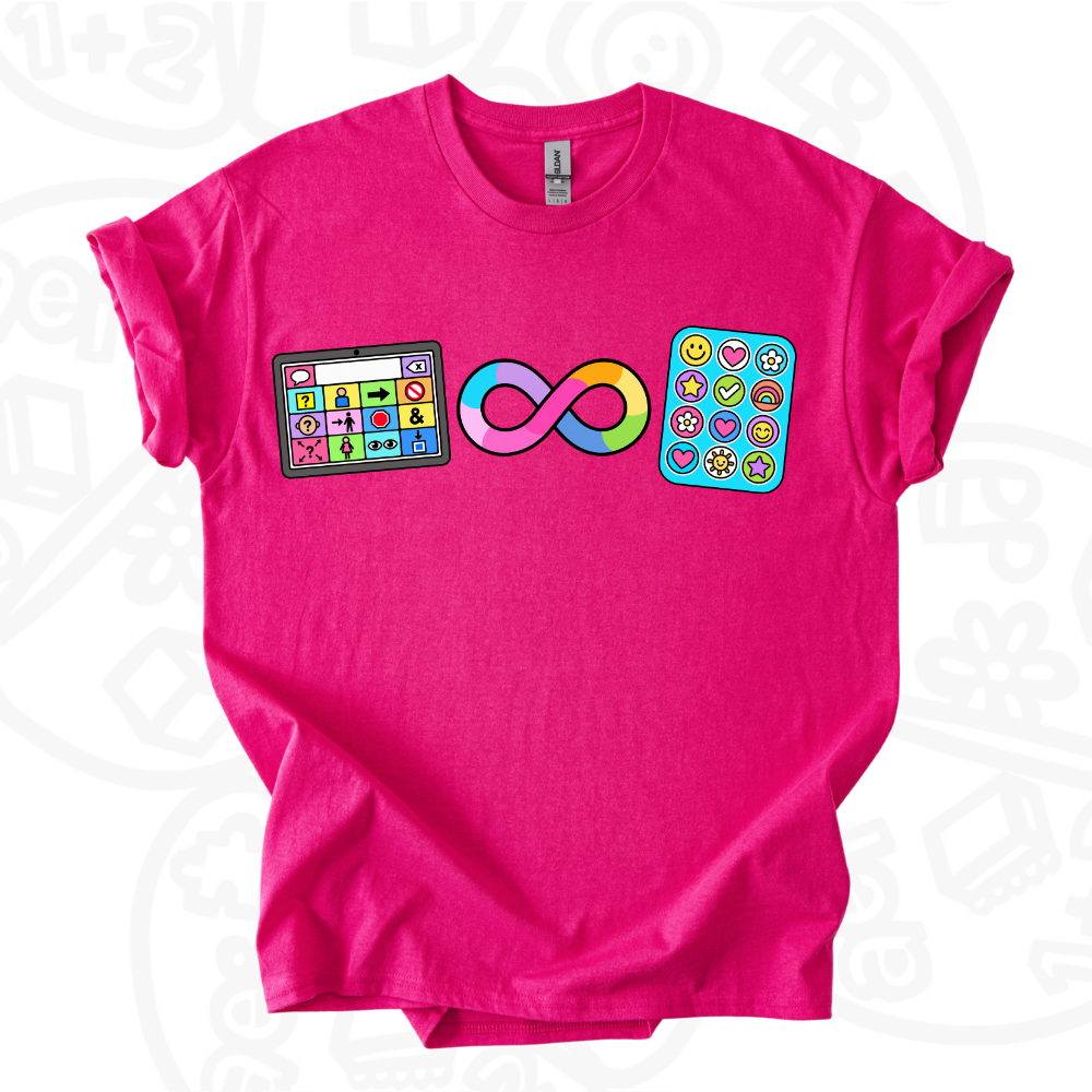 Camiseta AAC Infinito Stickers