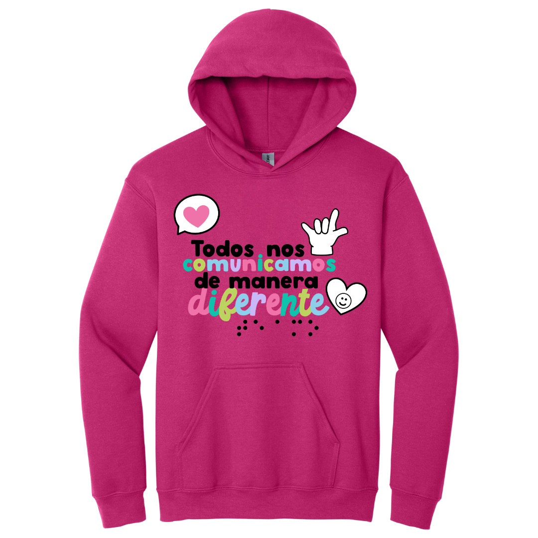 Hoodie Todos nos comunicamos