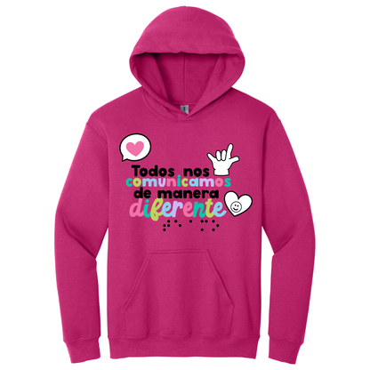 Hoodie Todos nos comunicamos