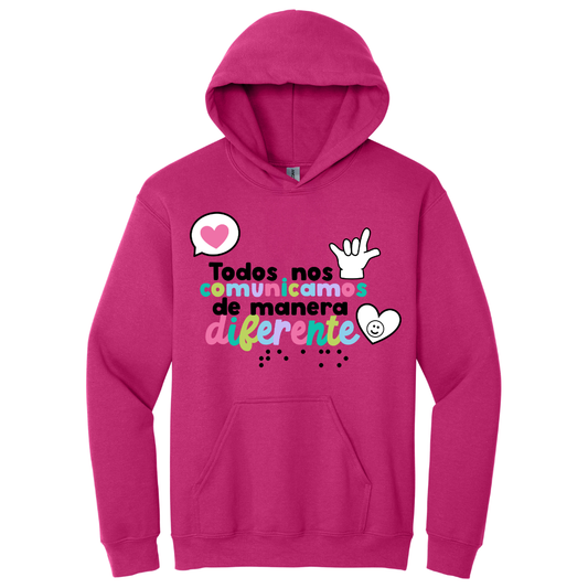 Hoodie Todos nos comunicamos
