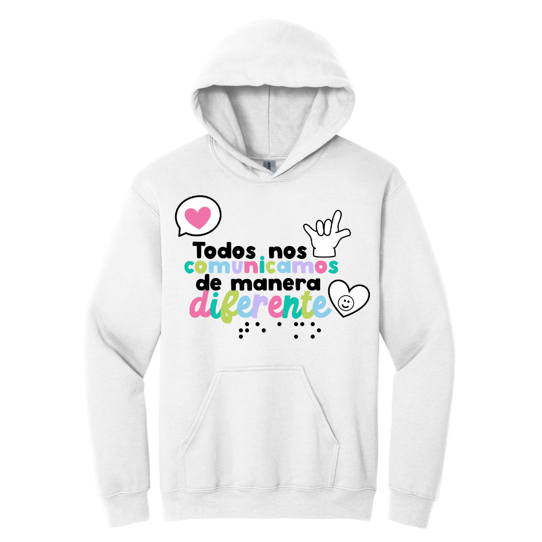 Hoodie Todos nos comunicamos