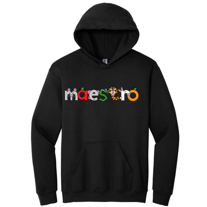 Hoodie Maestro con dibujos