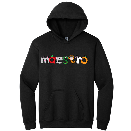 Hoodie Maestro con dibujos