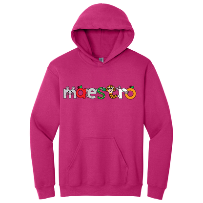 Hoodie Maestro con dibujos