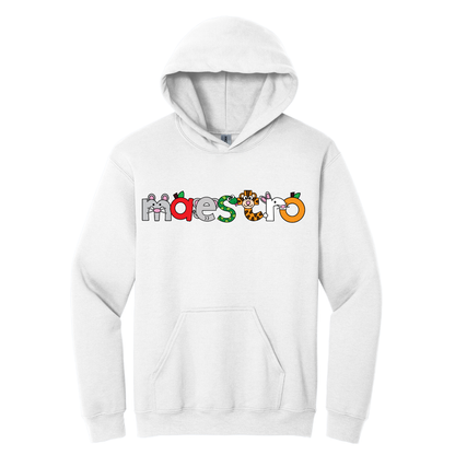 Hoodie Maestro con dibujos