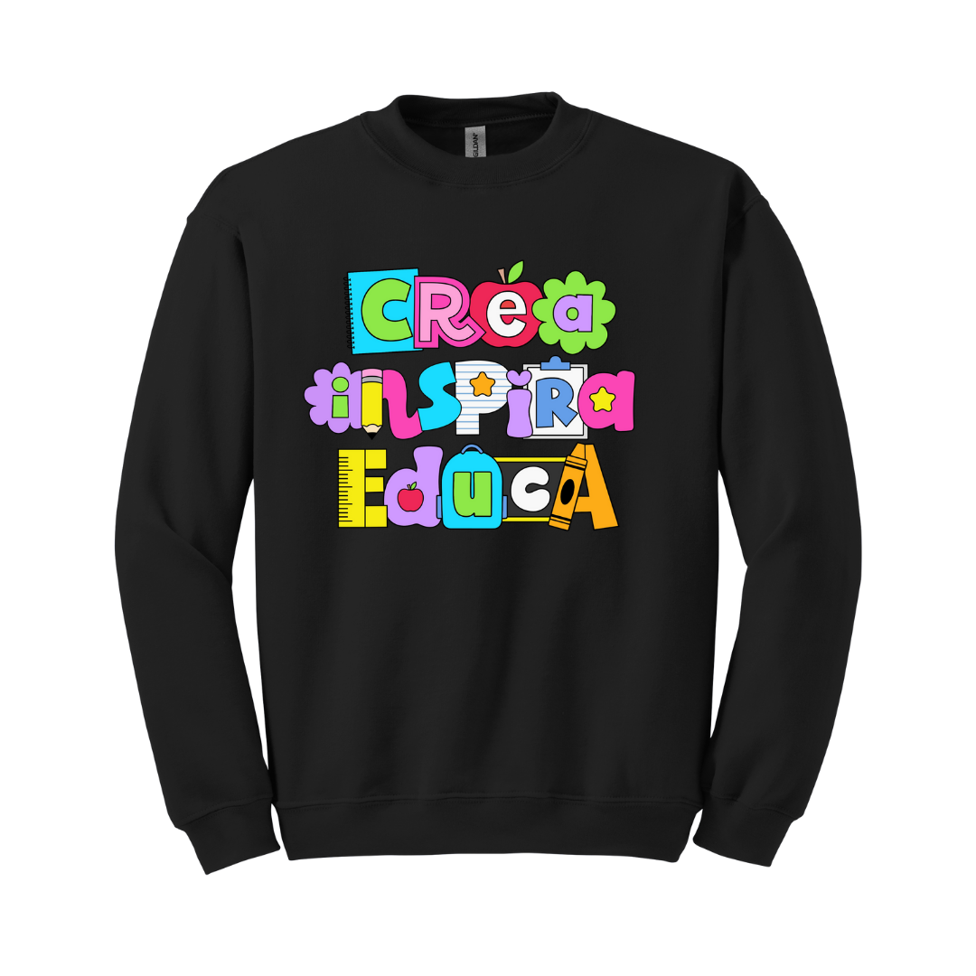 Sudadera Crea Educa Inspira