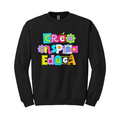 Sudadera Crea Educa Inspira