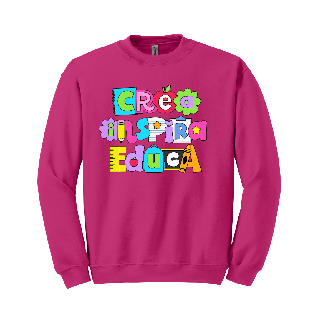 Sudadera Crea Educa Inspira