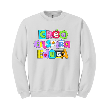 Sudadera Crea Educa Inspira